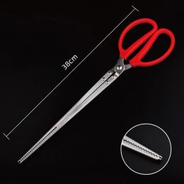 Seafood Reinforced Eel Clip Non-slip Tooth Clamp Long Handle Seafood Hand Tool