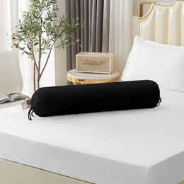 Long Pillow Case Neck Bolster Cylindrical Pillowcase Polyester Pillowslip Headrest Pillow Cover Washable Durable Home Decor