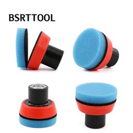 BSRTTOOL Polishing Pads 2 Inch Auto Car Polishing Pad Kit Thread M14 5-8-11Sponge Pads for Car Polisher Power Tools Accessories