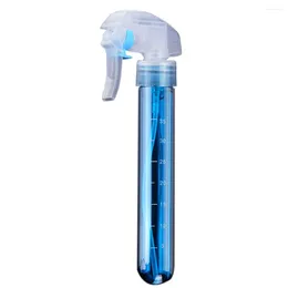 Storage Bottles Transparent Colorful High Pressure Spray Bottle Portable Watering Can Beauty Salon Tools Button Buckle