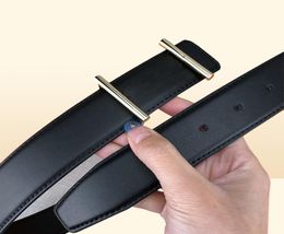 2022 Belt Designer Belt Hbuckle Leather Reversible Belts for Men With Yellow Box Width 34CM Luxury Fashion Women Belts2726339