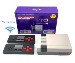 8 Bit 24G Wireless Video Game Console Retro TV Console Box AV Output Dual Player Controller Built in 620 for Classic NES Games4858236