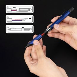 UNI Ballpoint Pen SXN-1003/SXE3-2503 Low Centre Gravity Metal Rod Oily Ultra-fine Nib 0.28/0.38mm Multifunctional Pen Stationery