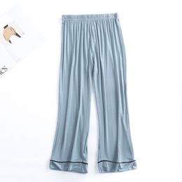 Comfortable New Sleep Bottom Women Spring New Solid Pajama Long Pants Shorts Modal Casual Soft Daily Homewear Plus Size M-XXL