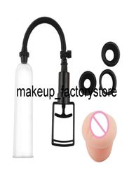 Massage Vacuum Penis Enlargement Extender Pump Sex Toy for Men Dick Increase Male Enlarge Device Adult Product Enlarger7010789