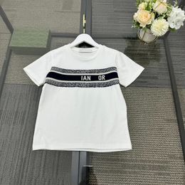 baby t shirt kids designer clothes kid Short Sleeved fasion new summer 100% cotton girls boy t-shirt tops luxury brand 1-16 ages Comfortable breathable without pilling