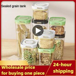 Storage Bottles Easy To Clean Food Box With Lid Convenient Sealed Cereal Container For Kitchen Use Galley Tissue