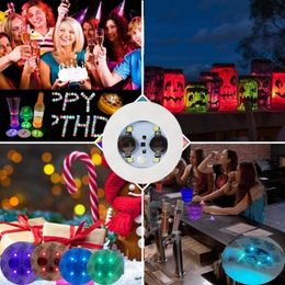 5/1Pcs LED Luminous Coaster Holder Light Bars Mat Mug Stand Table Placemat Party Drink Glass Creative Coaster Home Kitchen Decor