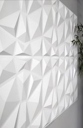 Wallpaper decorative 3D wall Panelling diamond design 12 tiles 32 square feet vegetable Fibre WallStickers5864415