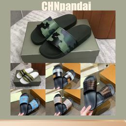 designer sandals slippers shoes women's casual shoes beach shoes shoemaker summer designer sandals womens luxurious mens non-slip easy matching Plaid 2024