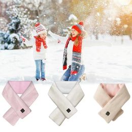 Carpets Electric Heating Scarf Rechargeable Heated Neck Warme Warm With 3 Levels Soft Pad