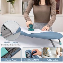 New Hot Sale Mini Ironing Board Foldable Desktop Ironing Board Multifunctional Ironing Board Stand for Home and Travel Use