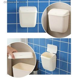 Waste Bins Wall Mounted Trash Can with Removable Lid Waste Paper Storae Oranizer for Home Bedroom Bathroom Office arbae Drop Ship L49