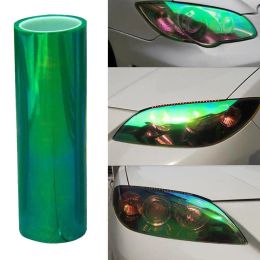 Car Headlight Protective Film Auto Headlight Taillight Tint Vinyl Sheet Sticker Universal Multicolor Car Vinyl Wrap Film Sticker