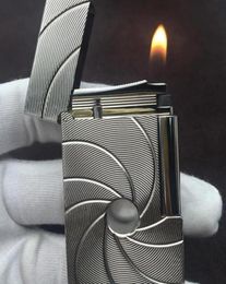 2022 new ST lighter bright sound gift with adapter luxury men accessories gold silver pattern for boyfriend gift 11709194388