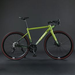 700c Road Bike Aluminum alloy Racing Bicycle 16/30 Speed Road Bicycles For Student Adult Disc Brake Gravel Bike