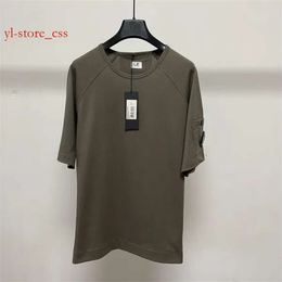 Europedesigners Men's T-shirts Summer New Men T-shirt Loose O Neck CP Purecotton Short Sleeve T Shirts High Quality Stylish Comfortable Simple CP T-shirt 5867