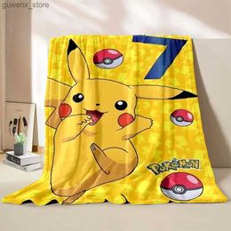 Blankets Swaddling Blanket Cartoon Flannel Fluffy Throw Camping Blanket for Children Sofa Throw Thin Blanket Modern Fashion Gift Miniso Y240411