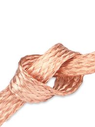 1/2/5M Tinned Copper Braided Sleeve Strap Connecting Wire 1.5/4/6/10/25/35mm² Conductive Tape Desoldering Braid Welding Solder