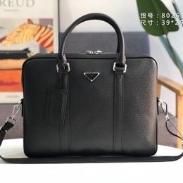 Luxurys Designers Bags Briefcase Men Business Package Hots Sale Laptop Computer Bag Leather Handbag Messenger High Capacity Shoulder Handbags Versati 24