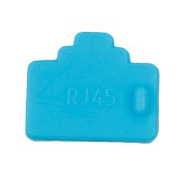 10Pcs ethernet hub port rj45 anti dust cover cap protector plug