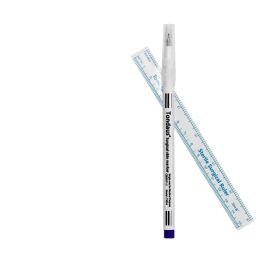 Double head Sterilise marker pen Surgical skin marker pen with measuring tapes