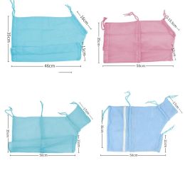 Mesh Cat Grooming Bathing Bag Adjustable Cats Washing Bags For Pet Nail Trimming Injecting Anti Scratch Bite Restraint