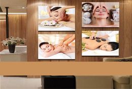 Paintings Beauty Facial Spa Care Mask Massage Salon Posters Pictures HD Canvas Wall Art Home Decor For Living Room Decorations9652612