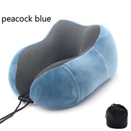 U-shaped Memory Foam Neck Pillow Travel Sleep To Relieve Pressure Nice Company When Travelling