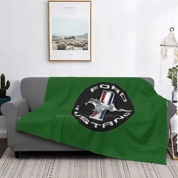 Blankets Air Conditioning Soft Blanket American Muscle Car Usa America Race Drag Power Turbo Shelby Eleanor