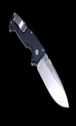 New OEM Cold Steel AD10 AD10 Tactical Folding Knife S35VN Drop Point Satin Blade Black G10 Stainless Steel Sheet Handle With Re3230120