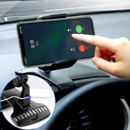 Car Mobile Support Dashboard Easy Clip Mount Telephone Holder No Magnetic Car Phone Number In The Car Universal Phone Holder