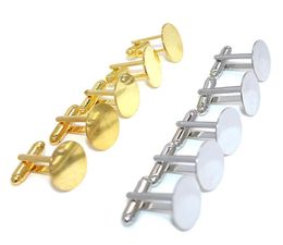 8Mm Tie Clip 100Pcs Fashion Round Metal Cufflink Backs Cuff Link Backs Blanks Plate Findings Cfflink 10Mm 12Mm 16Mm 5326888