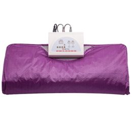 Model 2 Zone Fir Sauna Far Infrared Body Slimming Sauna Blanket Heating Therapy Slim Bag SPA LOSS WEIGHT Body Detox Machin5575403