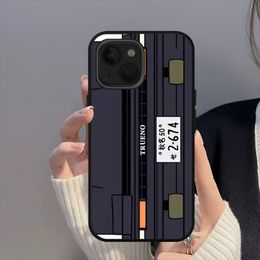Initial D AE86 Cars Phone Case For iPhone 11 12 Mini 13 14 15 Pro XS Max X 8 7 Plus SE XR Shell