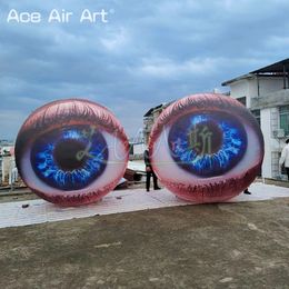 6m dia (20ft) with blower Inflatable Simulated Eye Balloon Inflatable Eye Model for Outdoor Event Advertising Decoration