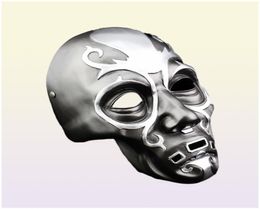 Eater Mask Cosplay Malfoy Lucius Mask Halloween Horror Bar Party Masquerade Costume Props Resin Mask Helmet 2009298575520