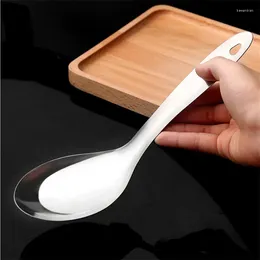Spoons Stainless Steel Rice Spoon Soup Serving Deepen Thicken Large Capacity Small Creative Cinnerware