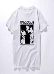 Mad Season Above T Shirt Music Grunge Rock Alice In Chains Screaming Trees New Summer Men clothing Cotton Men tshirt Euro Size G129684203