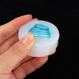 New UV Glue Drop Turning Mould 1Pair 1:12 Dollhouse Mini Instant Noodle Bowl with Lid DIY Doll House Life Scene Decor(Only Mold)