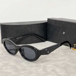 Designer sunglasses ellipses cat eye sunglasses for women small frame trend men gift glasses Beach shading UV protection Polarised glasses with box nice12