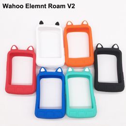 Bike Silicone Case & Screen Protector Film for WAHOO ELEMNT ROAM V2 GPS Computer Quality Case for wahoo elemnt roam v2