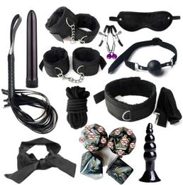 Sexy Set Sm Fun 15 Piece Set Combination Adult Training Designers Binding Anal Plug Multi QBN59462398