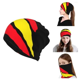 Berets Vox Spanish Flag Skullies Beanies Caps Men Women UV Protection Neck Gaiter Spain Political Party Bandana Scarf For Cycling