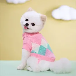 Dog Apparel Turtleneck Sweater Warm And Stylish Fit Fashion Design Durable Pet Winter Clothing Knitted Cat Clothes