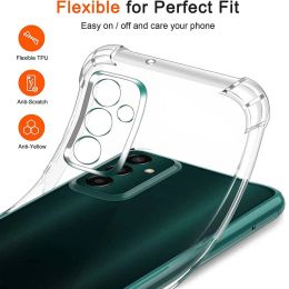Clear Case For Infinix Note 12 Vip 12i 11 Pro Thick Shockproof Soft Silicone Phone Cover for Hot 11 2022 11s NFC 12 Pro 12 Play