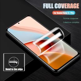 Hydrogel Film On For Xiaomi Mi 11 11X 10 10T 9 9T Pro Lite Soft Film Screen Protector For Mi 11i 10S 10i 9 SE 11 Ultra Film