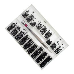 18 Kinds Micro Screws Set Hand Tool Metric M1.2 M1.4 M2 for Watch Eyeglasses