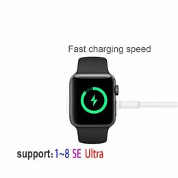 USB & TYPE-C Dual Port Magnetic Charger Cable For Apple Watch Series 8 7 6 5 4 3 2 SE Ultra PD Fast Charging Cable for iWatch