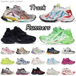 Direkter Fabrikverkauf 2024 Track Runners Sneakers 7.0 Casual Shoes Marke Graffiti Weiß Schwarz Dekonstruktion übertragen Frauen Männer Tracks Trainer Runner